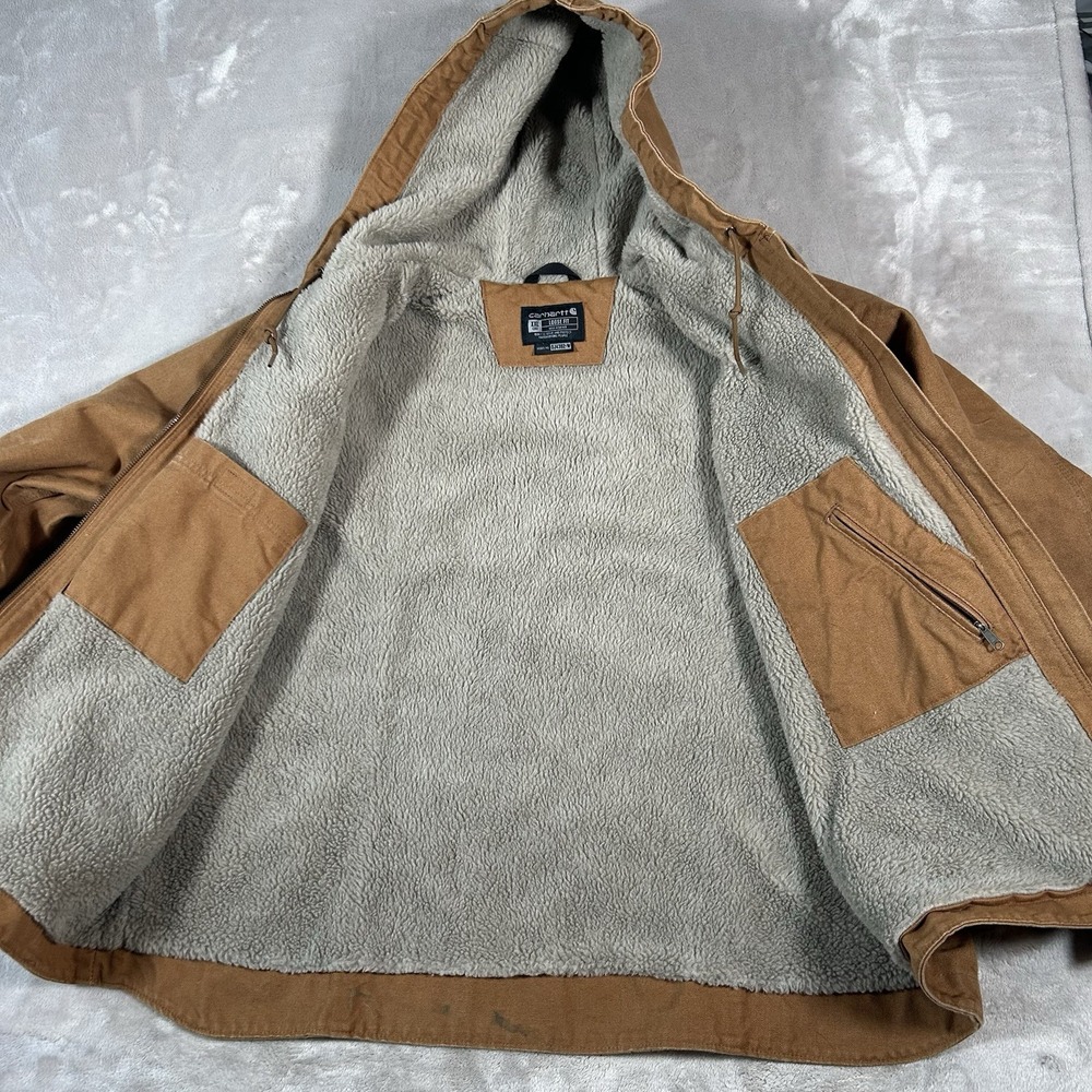 Carhartt Women's Iconic Washed Duck Sierra Jacket Size 2XL (20) Brown Work Wear - Picture 15 of 16